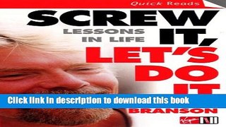 Books Screw It, Let s Do It: Lessons in Life Free Online