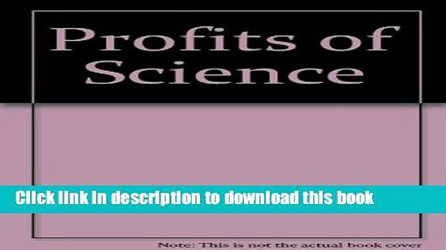 PDF Profits of Science: The American Marriage of Business and Technology Free Books
