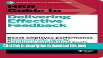 Ebook HBR Guide to Delivering Effective Feedback (HBR Guide Series) Free Online