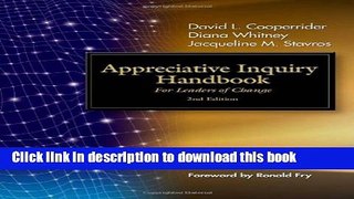 Ebook Appreciative Inquiry Handbook: For Leaders of Change Free Download