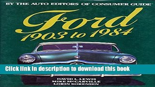 Ebook Ford 1903 1984 Full Online