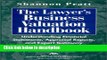 Ebook The Lawyer s Business Valuation Handbook: Understanding Financial Statements, Appraisal