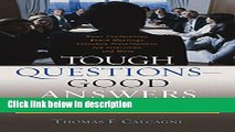 Books Tough Questions -- Good Answers: Taking Control of Any Interviw (Capital Ideas for