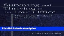 Books Surviving and Thriving in the Law Office Free Online