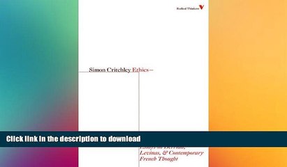 READ book  Ethics-Politics-Subjectivity: Essays on Derrida, Levinas   Contemporary French Thought