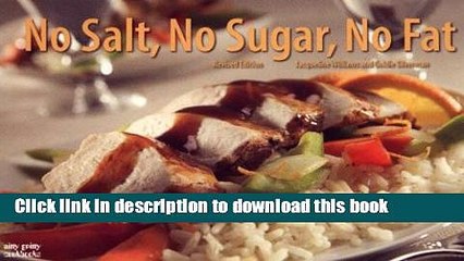 Ebook No Salt, No Sugar, No Fat (Nitty Gritty Cookbooks) Free Online