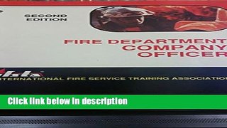 Books Fire Department Company Officer/35385 Free Online