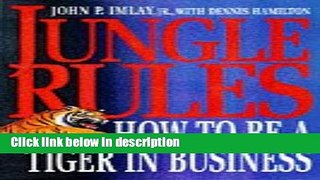 Books Jungle Rules: How to be a Tiger in Business Full Online