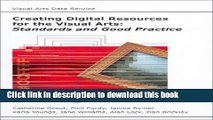 Ebook Creating Digital Resources for the Visual Arts: Standards and Good Practice Full Online