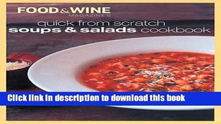 Ebook Quick from Scratch Soups   Salad Cookbook Free Online