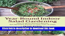 Books Year-Round Indoor Salad Gardening: How to Grow Nutrient-Dense, Soil-Sprouted Greens in Less