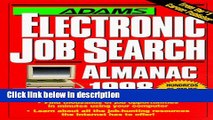 Books Adams Electronic Job Search Almanac 1998 (Adams Internet Job Search Almanac) Free Online