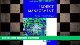 READ PDF Project Management: Planning and Control Techniques READ NOW PDF ONLINE