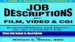 Ebook Job Descriptions for Film, Video   Cgi (Computer Generated Imagery): Responsibilities and