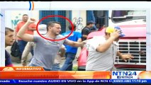 Identifican al chavista Alberto Da Costa como principal agresor de los representantes de la MUD frente a la sede del CNE