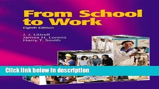 Books From School to Work Full Online