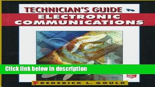 Ebook Technician s Guide to Electronic Communications Full Online