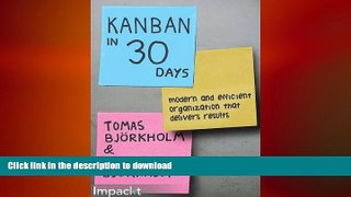 PDF ONLINE Kanban in 30 days FREE BOOK ONLINE