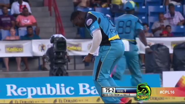 CPL 2016 Highlights Match 30 Jamaica Tallawahs vs St Lucia Zouks Caribbean Premier League