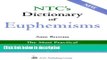 Books Ntc s Dictionary of Euphemisms Free Online