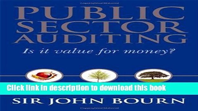 PDF Public Sector Auditing: Is it Value for Money? Free Books