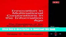 Ebook Innovation in Multinational Corporations in the Information Age: The Experience of the