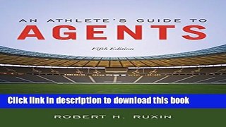 Books An Athlete s Guide to Agents Free Online