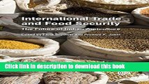 Books International Trade and Food Security: The Future of Indian Agriculture Free Online