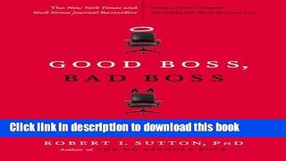 Ebook Good Boss, Bad Boss: How to Be the Best... and Learn from the Worst Free Online KOMP
