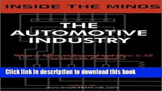 Books Inside the Minds: The Automotive Industry - Senior Executives from Ford, Honda, J.D. Power