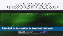 Ebook The Russian Gas Matrix: How Markets are Driving Change Free Online