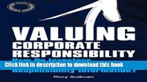 PDF  Valuing Corporate Responsibility: How Do Investors Really Use Corporate Responsibility