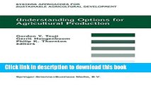 Books Understanding Options for Agricultural Production (System Approaches for Sustainable