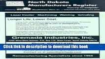 Ebook 2008 North Dakota Manufacturers Register Full Online
