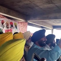 Sukhpal Singh khaira addressing the people at Amarkot