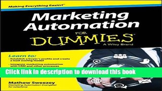 Books Marketing Automation For Dummies Free Online