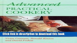 Ebook Advanced Practical Cookery Full Online