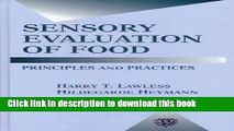 Books Sensory Evaluation of Food: Principles and Practices (Food Science Texts Series) Free Download