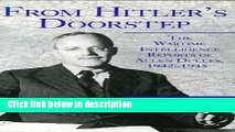 Books From Hitler s Doorstep: The Wartime Intelligence Reports of Allen Dulles, 1942-1945 Free