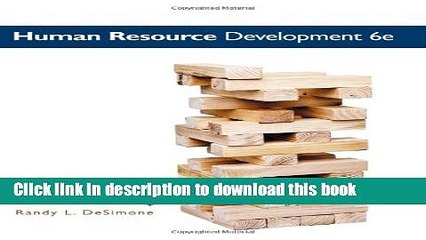 Books Human Resource Development Free Download