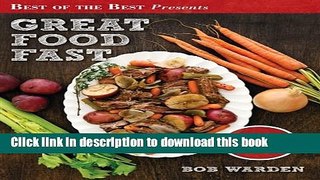 Books Great Food Fast Free Online