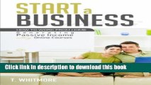 PDF  Start a Business: How to Work from Home Generating Passive Income Selling Online Courses