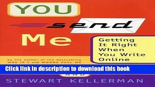 Books You Send Me: Getting It Right When You Write Online Free Online KOMP