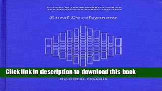 Ebook Rural Development (Studies in the Modernization of the Republic of Korea,) Full Online