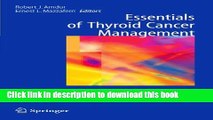 Download  Essentials of Thyroid Cancer Management (Cancer Treatment and Research)  Free Books KOMP B