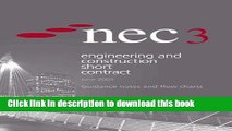 Ebook NEC3 Guidance Notes and Flow Charts for the Engineering and Construction Short Contract Free