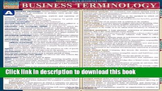 Books Business Terminology Free Online