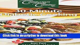 Ebook 30-Minute Diabetic Cooking (Original Series) Full Online