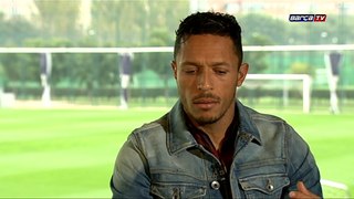 FCB - INT - Adriano - doubts fade away (pre-PSG CL match)