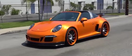 VÍDEO: ¡Viva el tuning! Forgiato equipa este Porsche Targa Top